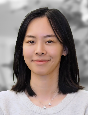 A portrait of Peiling Li, a smiling woman with shoulder-length hair against a blurred background.