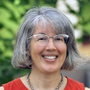 A portrait of Sheila Hemami, a smiling woman with graying hair